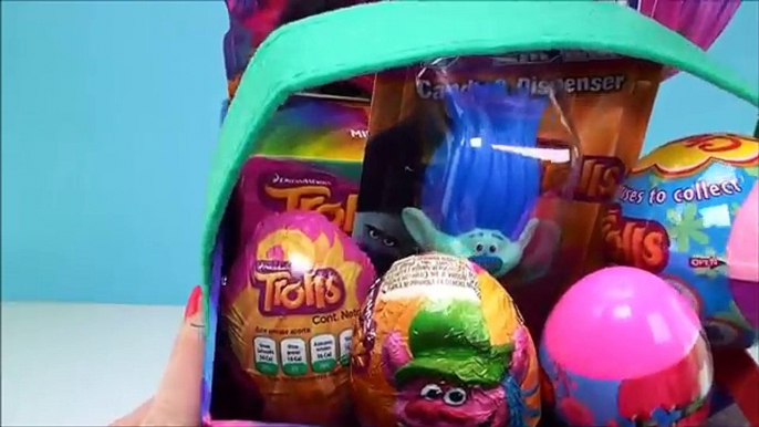 Dreamworks Trolls Branch Surprise Easter Eggs Chupa Chups Blind Bags Series 4 Toys Chocolate Fun