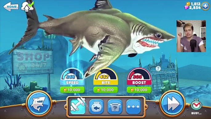 MEGALODON MEGALODON MEGALODON MEGALODON! | Hungry Shark World Part 8