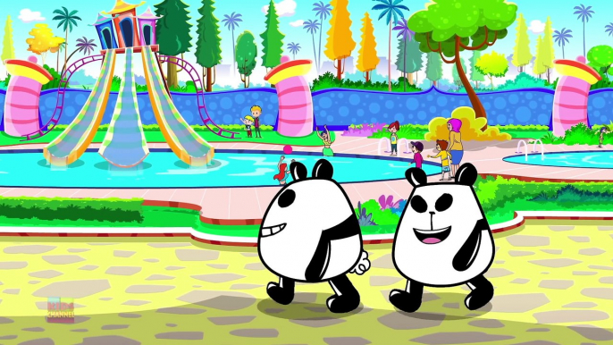 High And Not Dry - Panda A Panda - Cartoons For Babies By Kids Channel