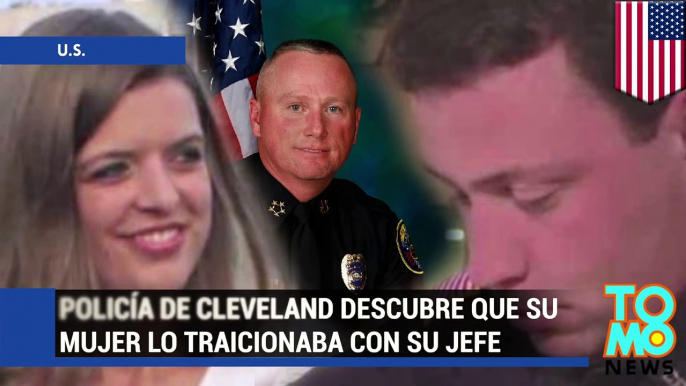 Policía de Cleveland sorprende a su esposa traicionándolo con su jefe