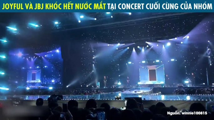 Nhìn JBJ khóc hết nước mắt trong concert cuối cùng, fan Kpop nào cũng thấy đau lòng lo về Wanna One