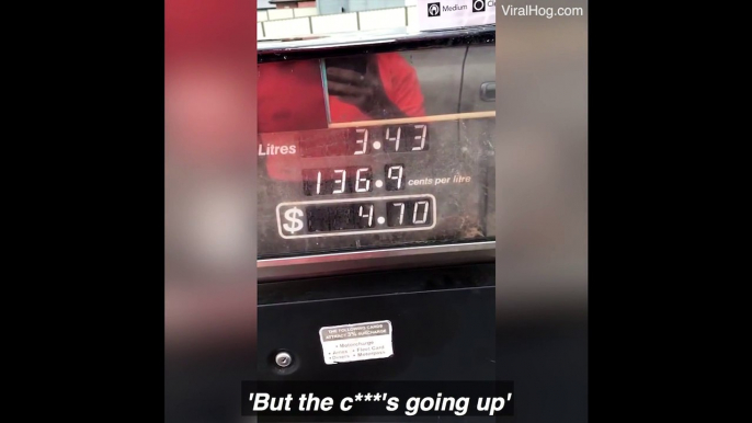 Petrol pump keeps ticking up even if no gas is pumped