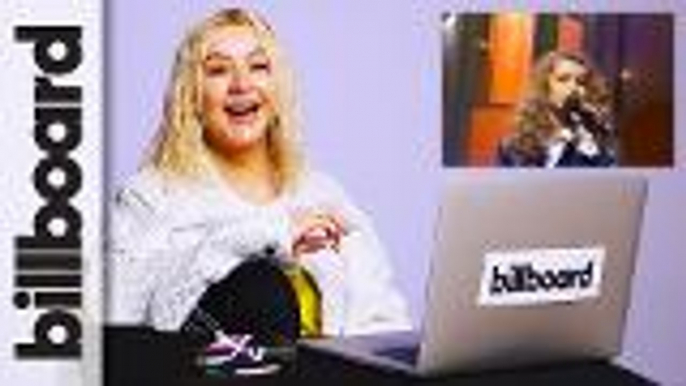 Christina Aguilera Reacts to 'Mickey Mouse Club,' 'Genie In A Bottle' & More | Billboard