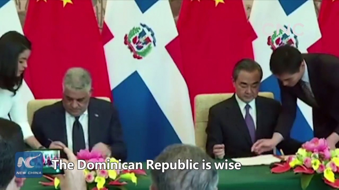 The Dominican Republic has established full diplomatic relations with China, with commitment to adhering to the one-China principle. #China #Dominican