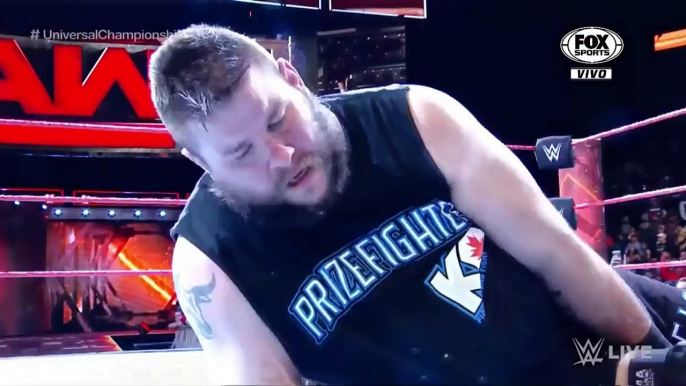 WWE RAW 21/11/16 EN ESPAÑOL SETH ROLLINS VS KEVIN OWENS WWE UNIVERSAL CHAMPIONSHIP MACH