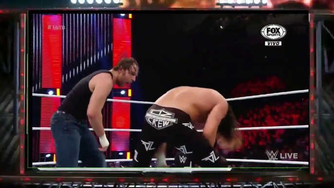 WWE RAW 23/5/16 DEAN AMBROSE VS DOLPH ZIGGLER MONEY IN THE BANK QUALIFIER