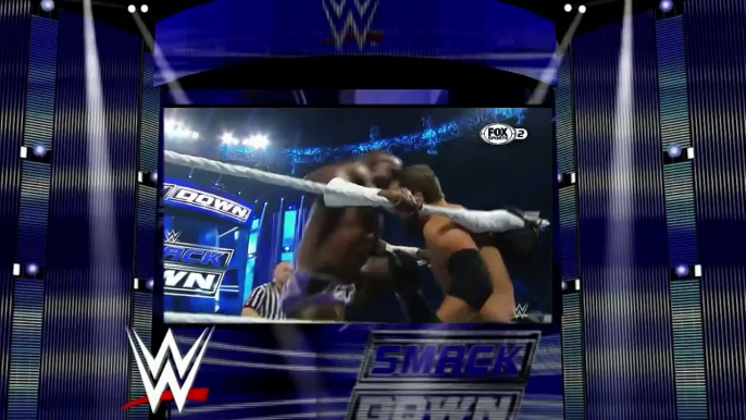 WWE SMACKDOWN 8/4/16 CURTIS AXEL VS APOLLO CREWS