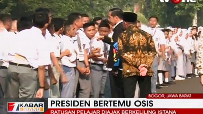 Presiden Joko Widodo Bertemu OSIS