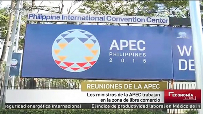 Los ministros de la APEC trabajan en la zona de libre comercio