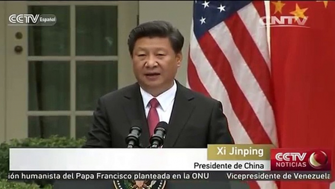 Xi aseveró que China está comprometido a mantener la paz en el mar Meridional de China