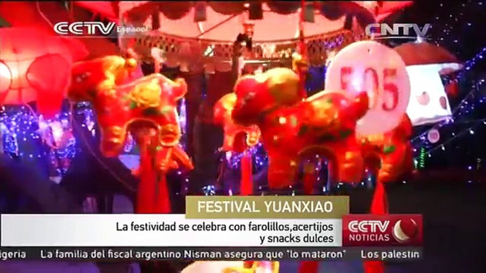 Festival Yuanxiao se celebra con farolillos, acertijos y snacks dulces