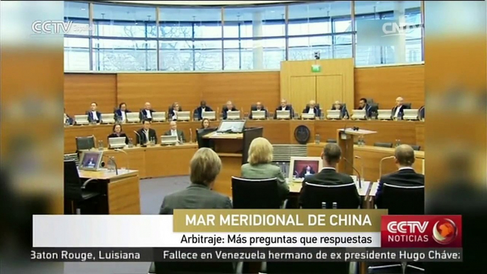 Arbitraje sobre Mar Meridional de China genera más preguntas que respuestas