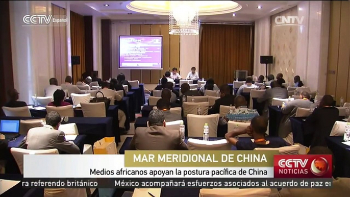 Medios africanos apoyan postura pacífica china respecto a Mar Meridional de China