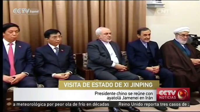 Presidente chino se reúne con ayatolá Jamenei en Irán