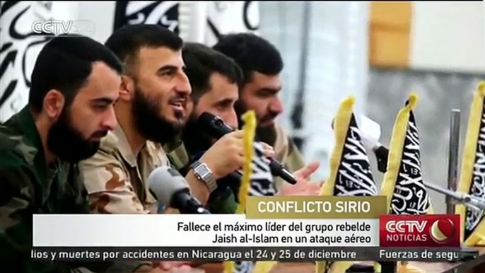 Fallece el máximo líder del grupo rebelde Jaish al-Islam en un ataque aéreo