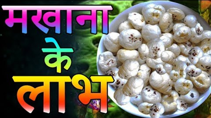 मखाने हे डायबिटीज किडनी मर्दाना कमजोरी जैसे अनेक रोगों फायदेमंद | Healthy Remedy