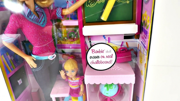 Barbie "La Maestra" Mucha Diversion En La Escuela Con Barbie, Hello Kitty, Dora, Peppa Pig