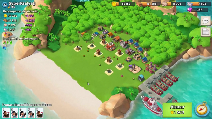 ES IMPOSIBLE ABURRIRSE CON ESTE JUEGO - BOOM BEACH ESPAÑOL