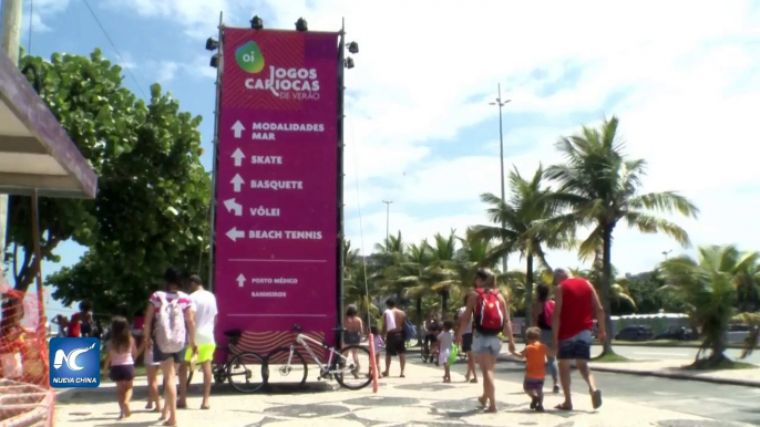 Celebran deportes de playa en Río
