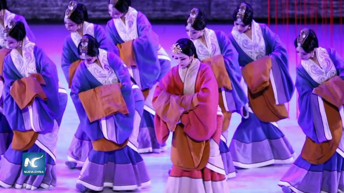 Espectáculo de danza con mensaje de amor y paz clausura el Año de la Cultura China en México