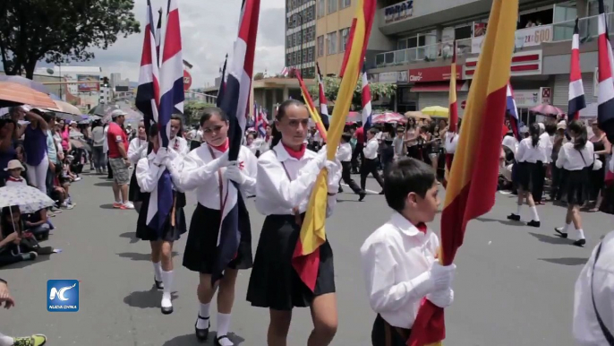 Celebra Costa Rica 195 años de independencia