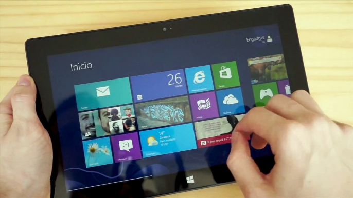 Microsoft Surface RT vistazo en vídeo | Engadget en español