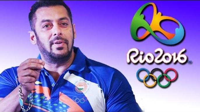 Salman Khan ANNOUNCES Rs 1,01,000 Cheque To Each Indian Olympic Athletes | Rio 2016