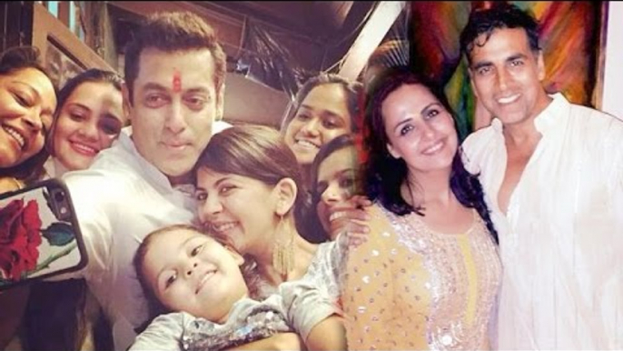 Bollywood Celebs Raksha Bandhan Moments | Salman, Akshay, Shahrukh