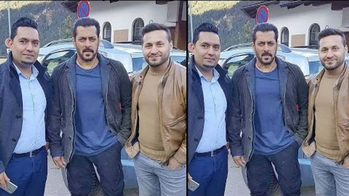 Salman Khan CLICKS With FANS In Austria On Tiger Zinda Hai Sets