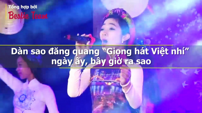 Dàn sao đăng quang “Giọng hát Việt nhí” ngày ấy, bây giờ ra sao