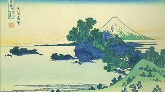Japanese old woodblock prints -36 Views of Mount Fuji-