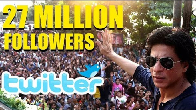 Shahrukh Khan New King Of Social Media - 27 Million Followers