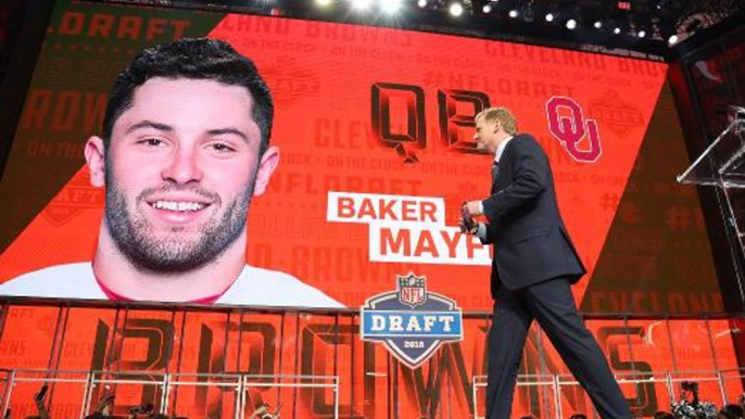 Baker Mayfield drafted No. 1 overall by Cleveland Browns