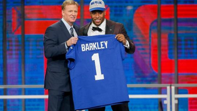 Saquon Barkley drafted No. 2 overall by the New York Giants