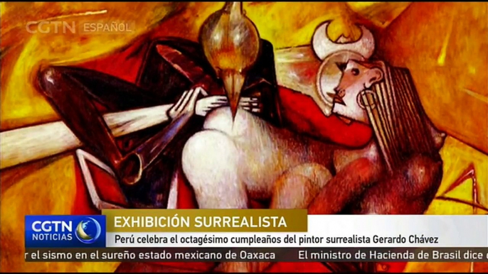 Perú celebra el octagésimo cumpleaños del pintor surrealista Gerardo Chávez