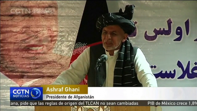 El presidente Ashraf Ghani da la bienvenida a la nueva estrategia de Trump