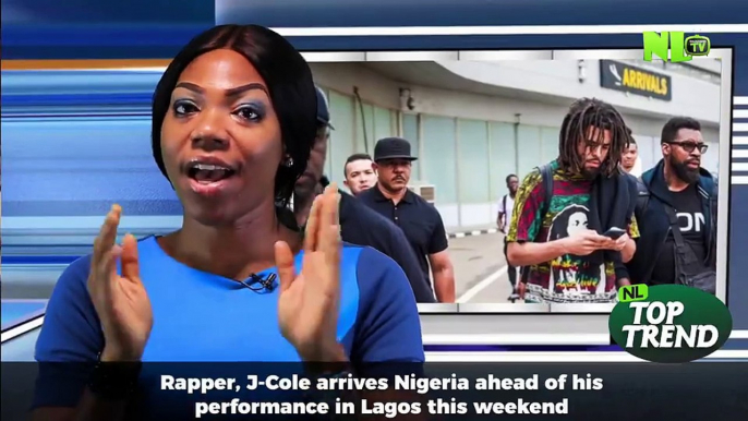 NL TOP TRENDS!! Rapper, J-Cole arrives Nigeria ahead of his performance in Lagos this weekend⠀⠀⠀ ⠀Here are some of the Hottest post of the day⠀⠀⠀ ⠀✅ Dammy K