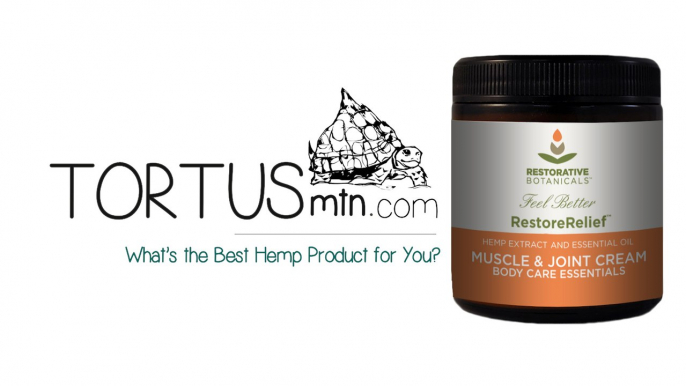 Tortus Mtn - Restorative Botanicals RestoreRelief Cream