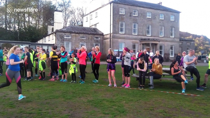 Thousands across UK run 3.7 miles in memory of Matt Campbell