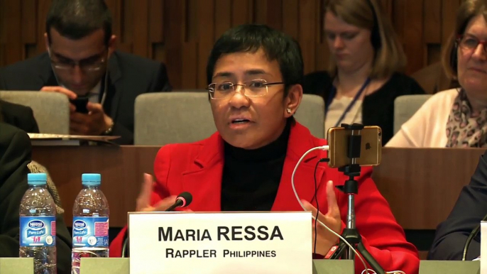 Panel 3 - Maria Ressa, Eexecutive editor and CEO, Rappler, Philippines