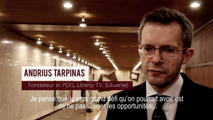 Le journalisme est-il en crise? Interview avec le fondateur et PDG de Liberty TV, Andrius Tapinas