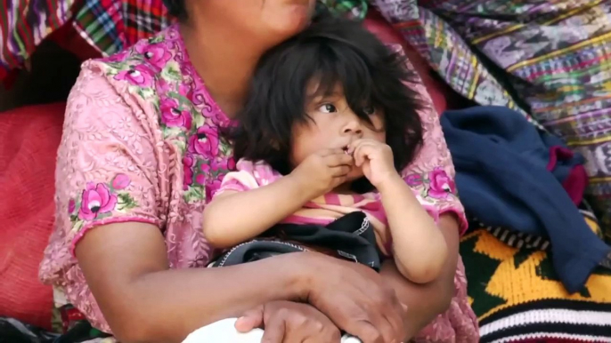 Casi la mitad de los niños guatemaltecos están desnutridos