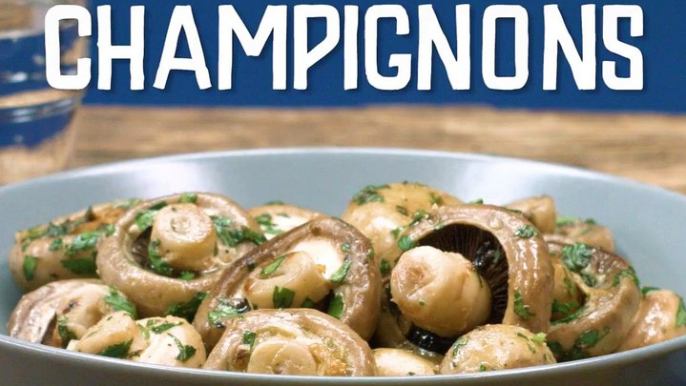 Seid ihr auf der Suche nach einer leckeren Beilage? Dann probiert unsere Knoblauch-Champignions! ZUM REZEPT