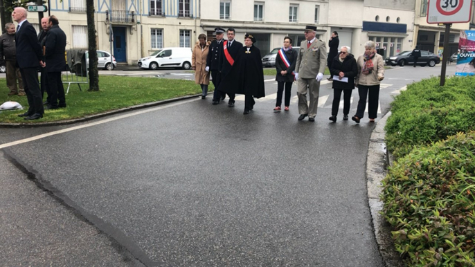 Cérémonie en hommage aux déportés à Alençon