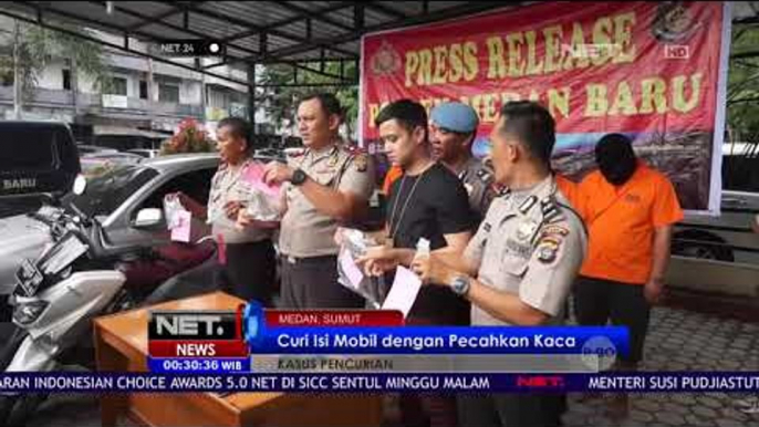 Pelaku Pencurian Dengan Modus Pecah Kaca Mobil Ditangkap - NET 24