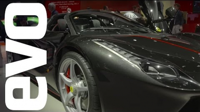 Ferrari LaFerrari Aperta in-detail at the 2016 Paris motor show | evo MOTOR SHOWS