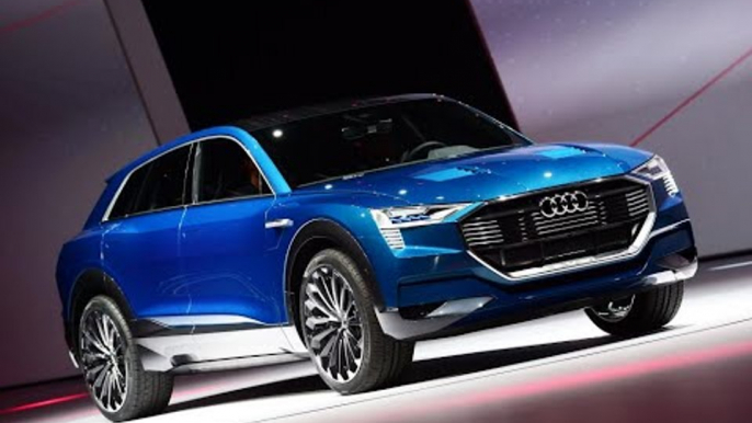 Audi Q6 e-tron - new electric SUV at Frankfurt 2015