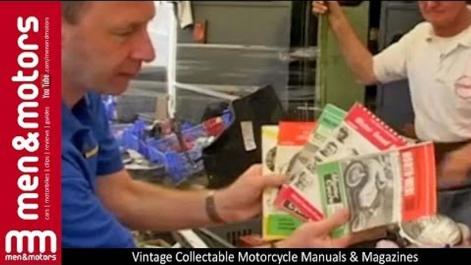 Vintage Collectable Motorcycle Manuals & Magazines