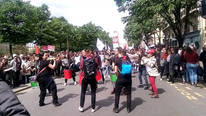 Manif du 1er mai 2018 en fanfare…