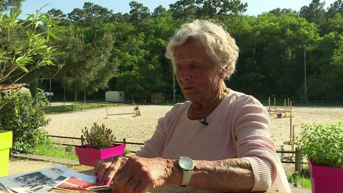 A 89 ans, Nicole remporte son premier concours hippique